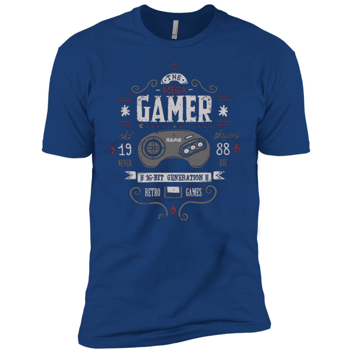 T-Shirts Royal / YXS Mega Gamer Boys Premium T-Shirt