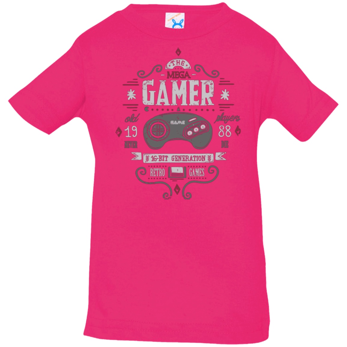 T-Shirts Hot Pink / 6 Months Mega Gamer Infant Premium T-Shirt