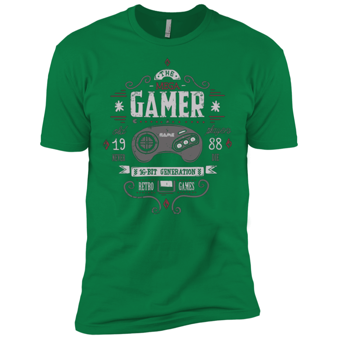 T-Shirts Kelly Green / X-Small Mega Gamer Men's Premium T-Shirt