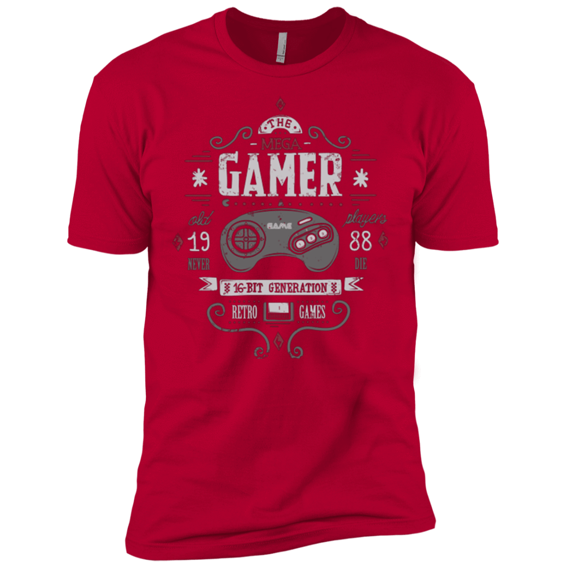 T-Shirts Red / X-Small Mega Gamer Men's Premium T-Shirt