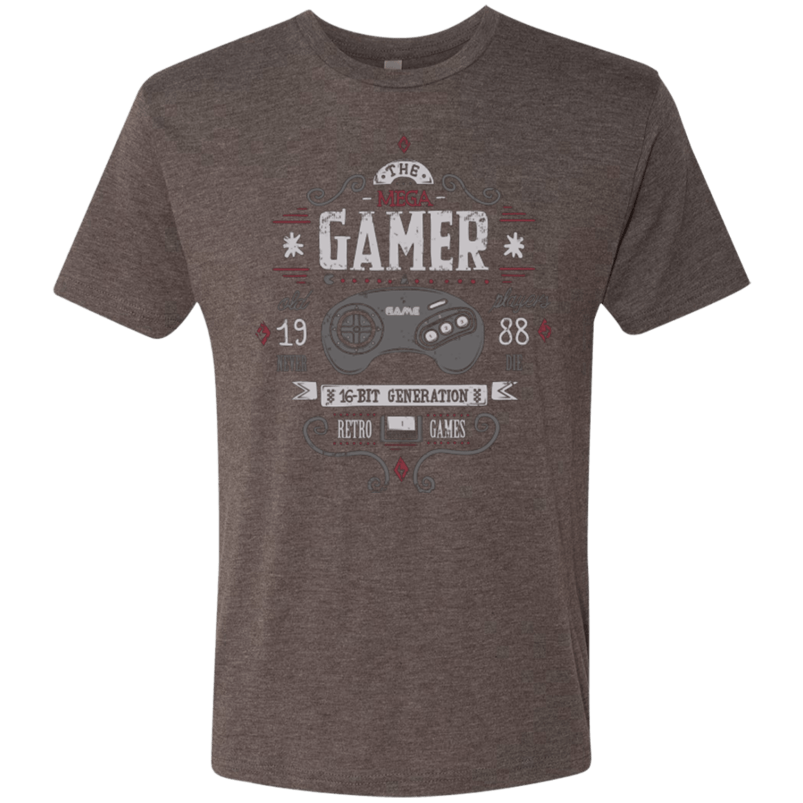 T-Shirts Macchiato / Small Mega Gamer Men's Triblend T-Shirt