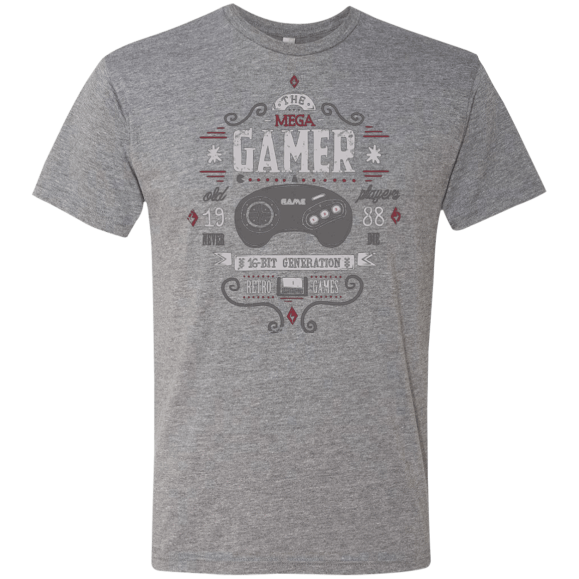 T-Shirts Premium Heather / Small Mega Gamer Men's Triblend T-Shirt