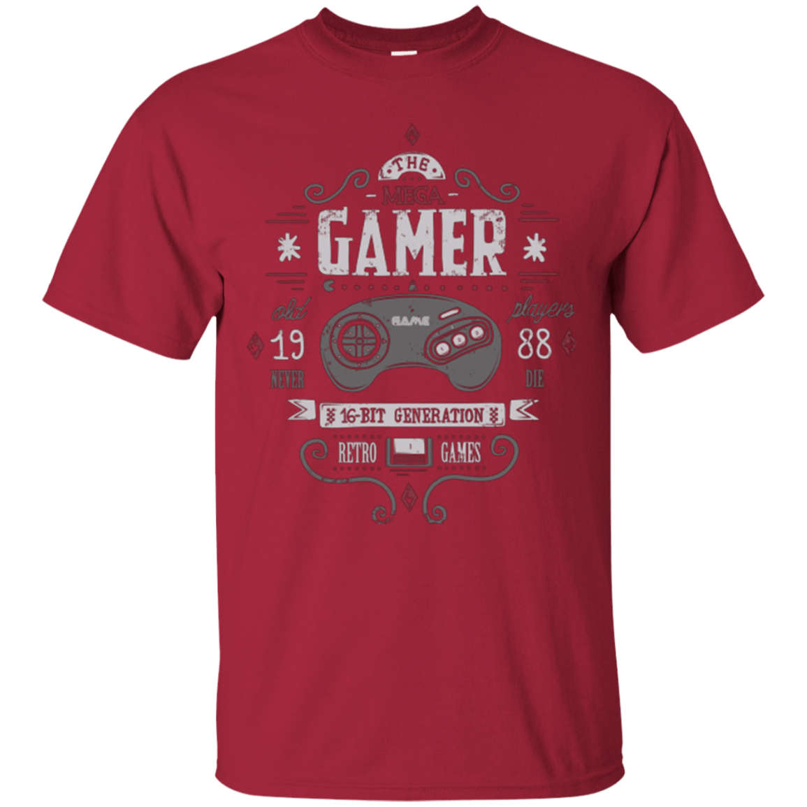 T-Shirts Cardinal / Small Mega Gamer T-Shirt
