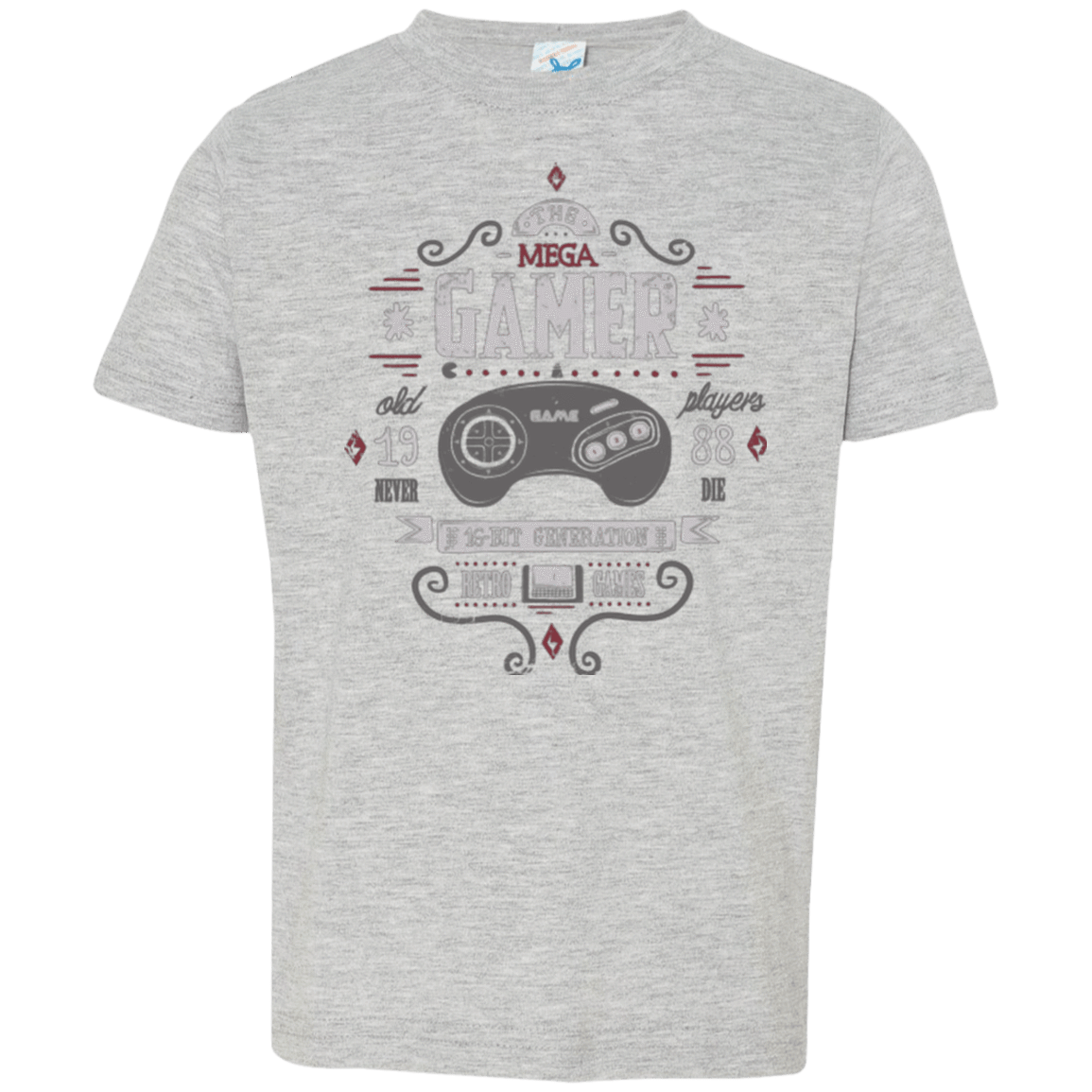 T-Shirts Heather / 2T Mega Gamer Toddler Premium T-Shirt