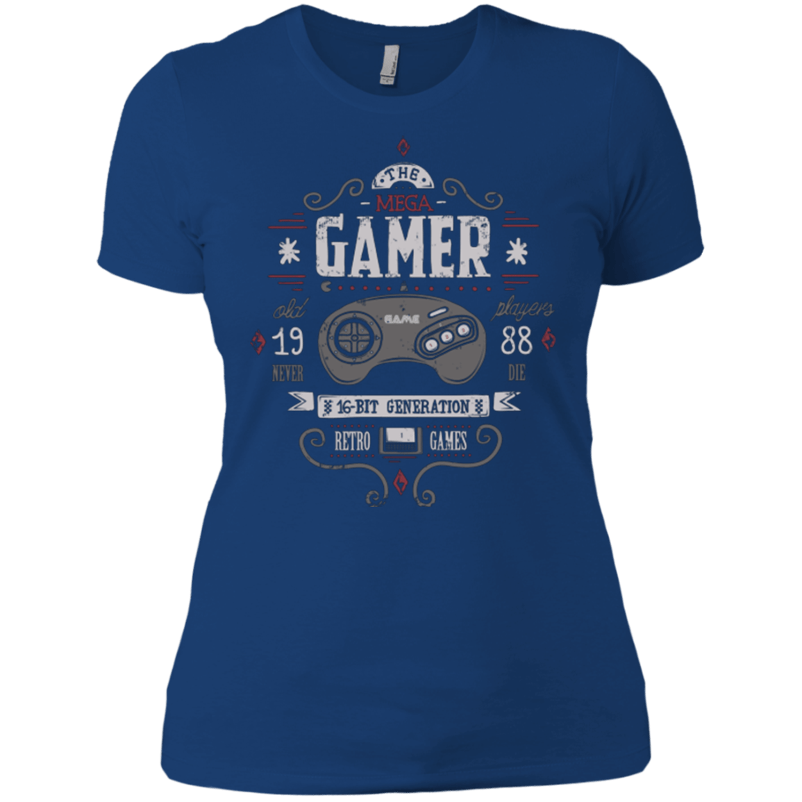 T-Shirts Royal / X-Small Mega Gamer Women's Premium T-Shirt