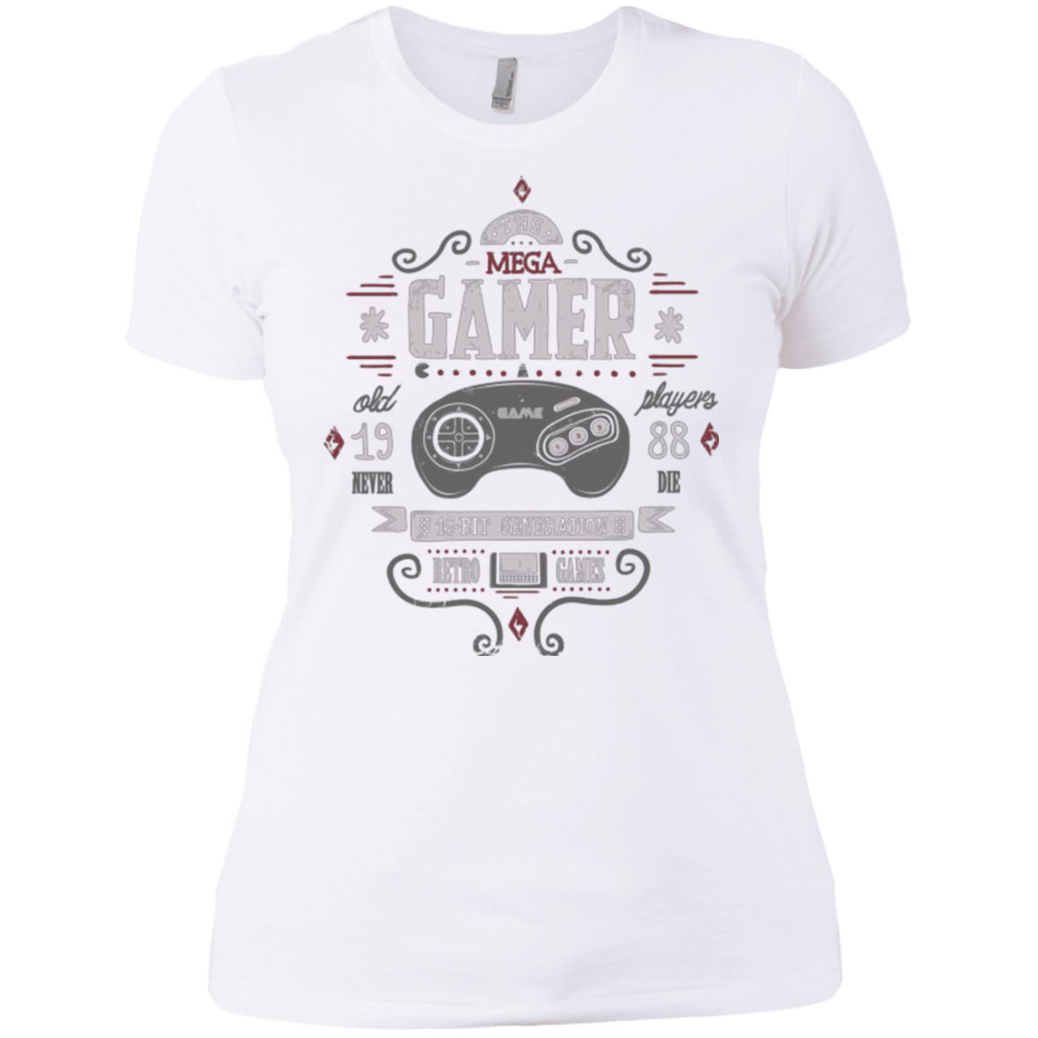T-Shirts White / X-Small Mega Gamer Women's Premium T-Shirt