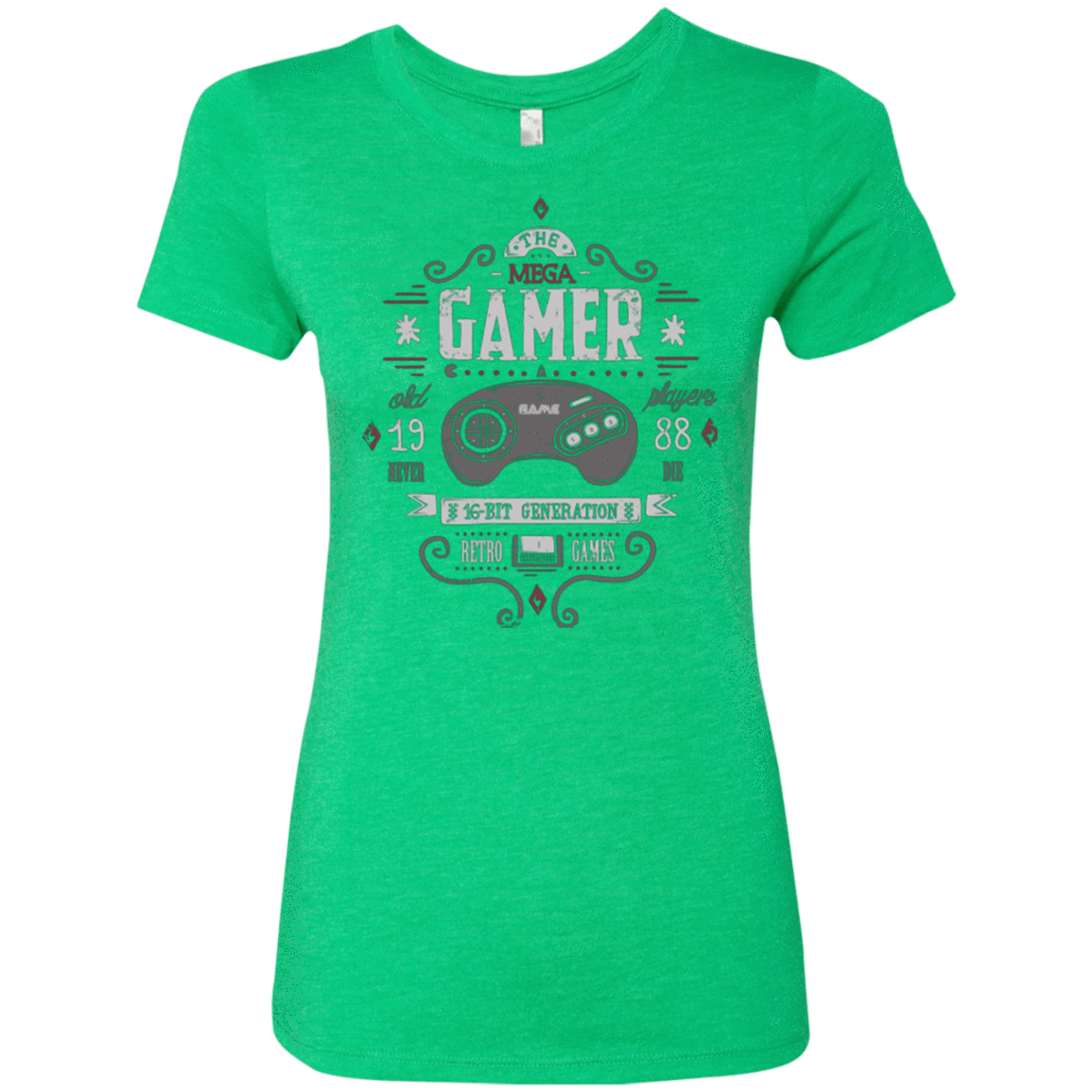 T-Shirts Envy / Small Mega Gamer Women's Triblend T-Shirt