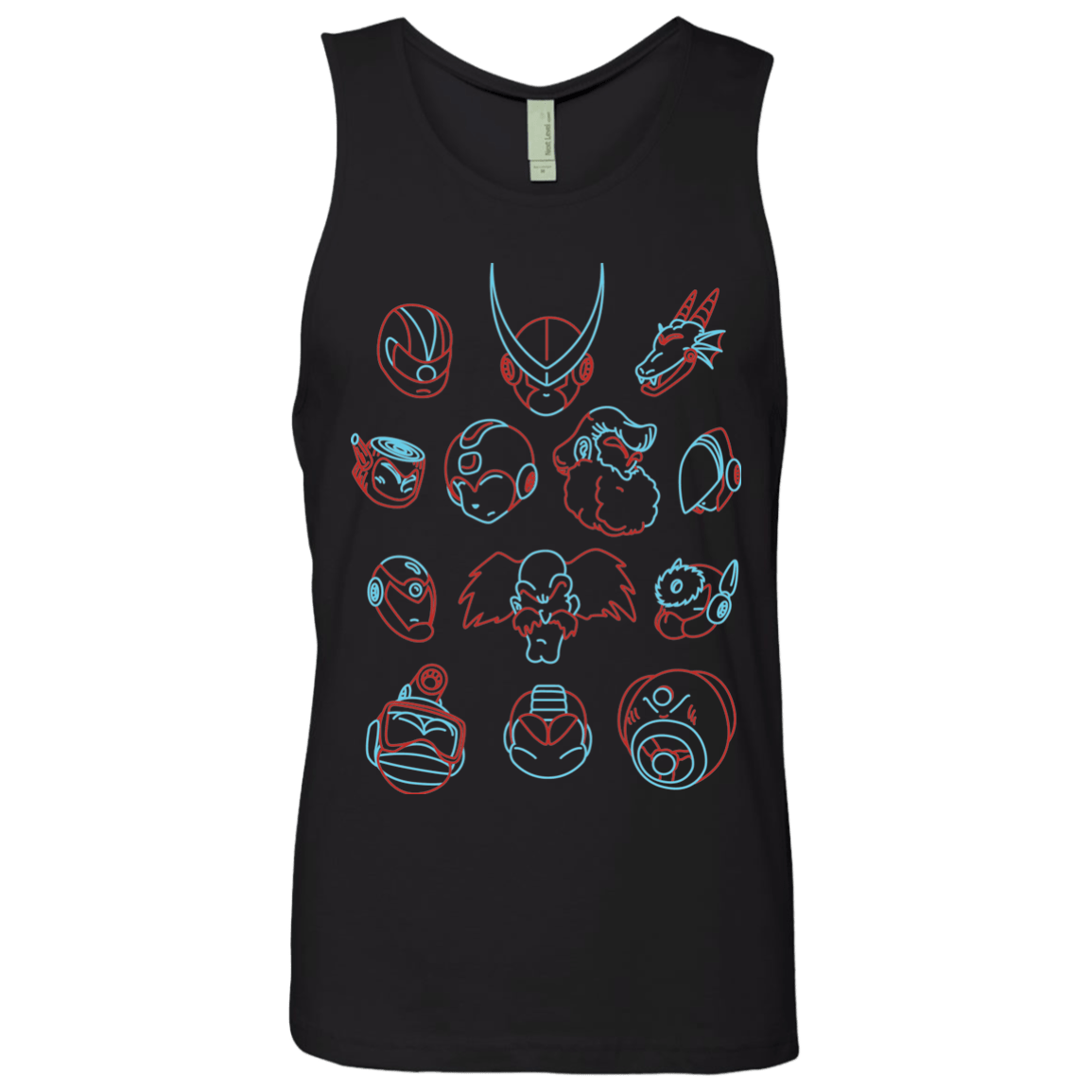 MEGA HEADS 2 Men's Premium Tank Top