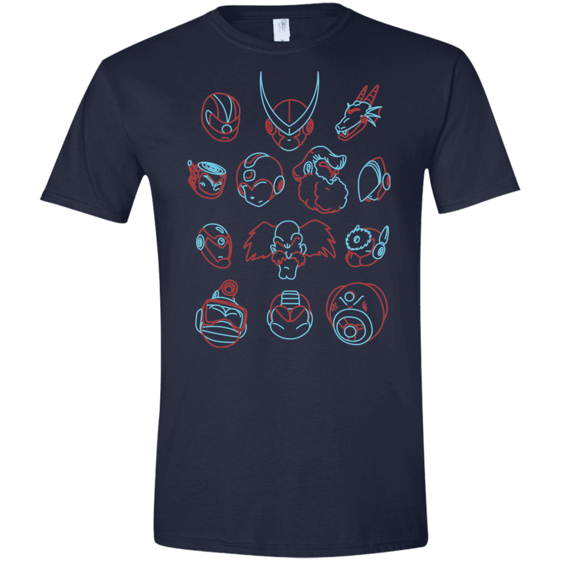 MEGA HEADS 2 Men's Semi-Fitted Softstyle