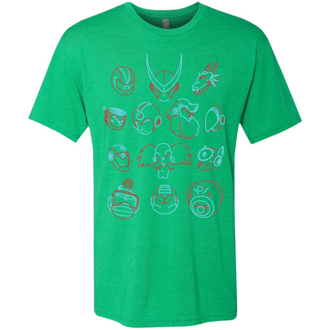 T-Shirts Envy / S MEGA HEADS 2 Men's Triblend T-Shirt