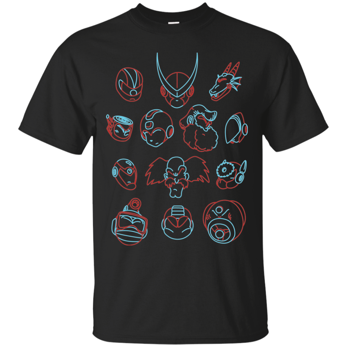 T-Shirts Black / S MEGA HEADS 2 T-Shirt