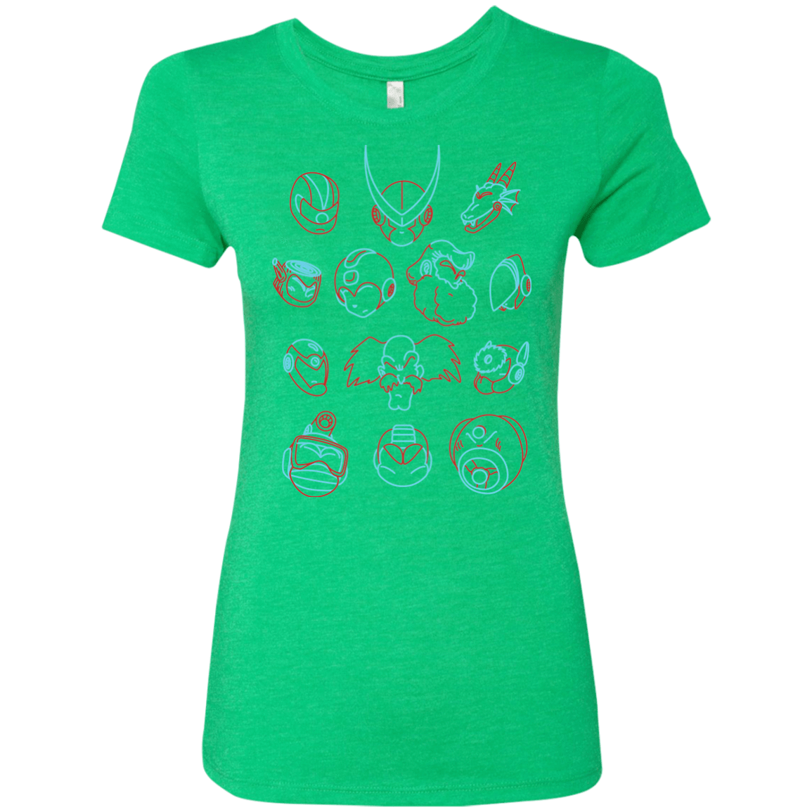 T-Shirts Envy / S MEGA HEADS 2 Women's Triblend T-Shirt