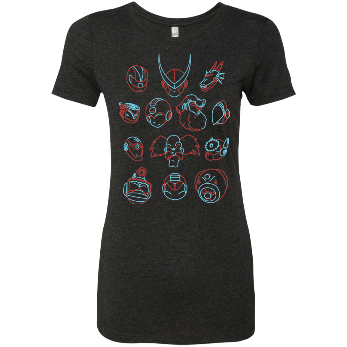 T-Shirts Vintage Black / S MEGA HEADS 2 Women's Triblend T-Shirt
