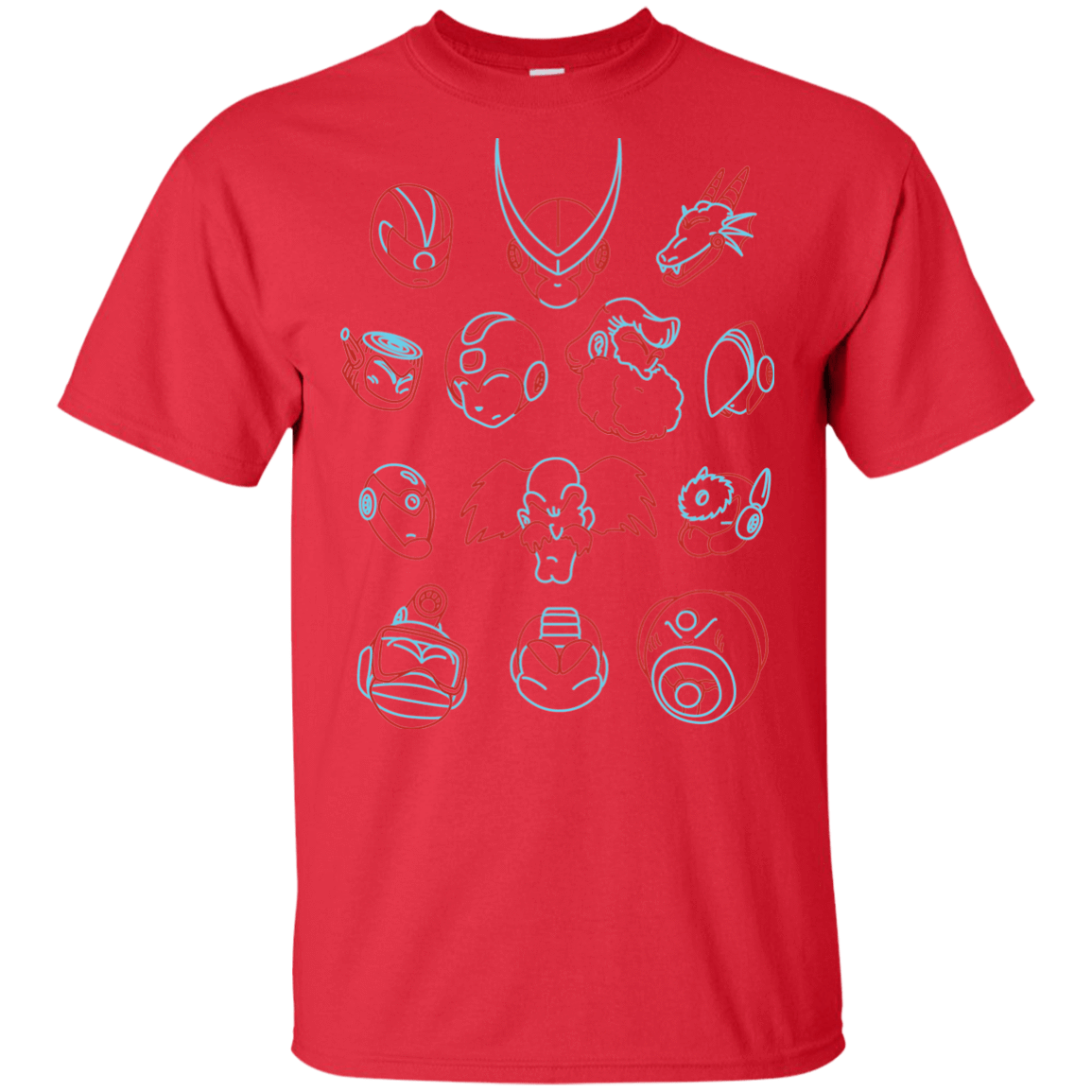 T-Shirts Red / YXS MEGA HEADS 2 Youth T-Shirt