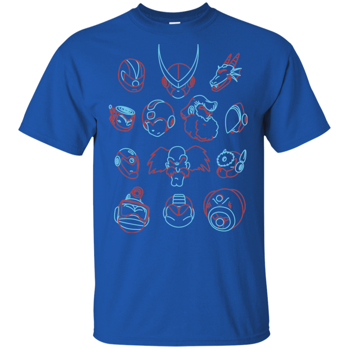 T-Shirts Royal / YXS MEGA HEADS 2 Youth T-Shirt