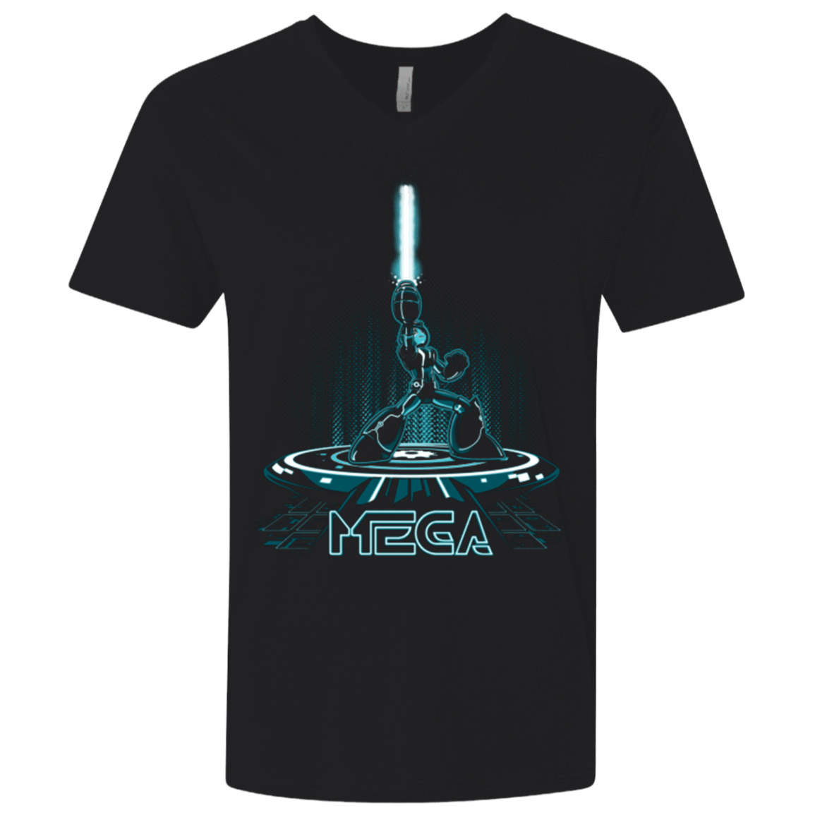 T-Shirts Black / X-Small MEGA Men's Premium V-Neck