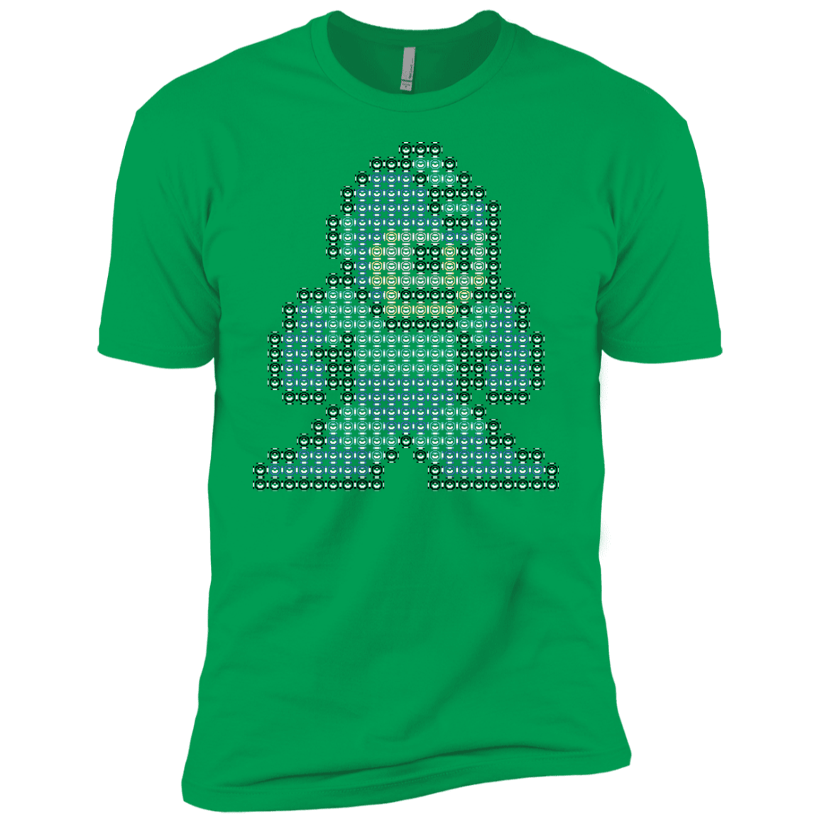 T-Shirts Kelly Green / YXS Mega Pixel Boys Premium T-Shirt