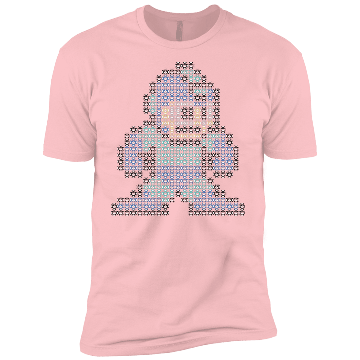 T-Shirts Light Pink / YXS Mega Pixel Boys Premium T-Shirt