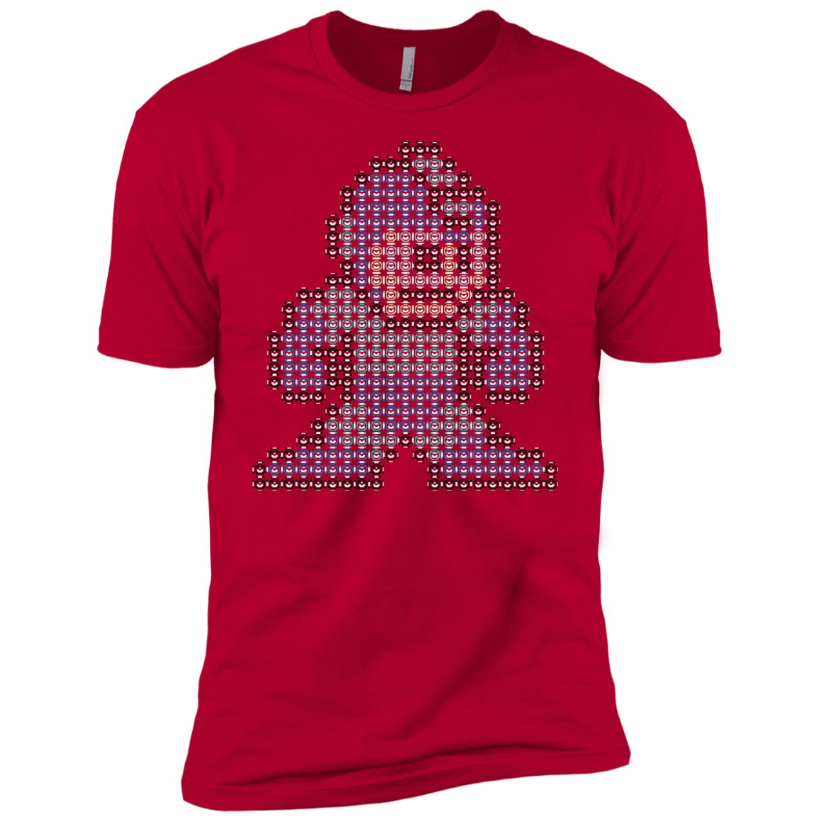 T-Shirts Red / YXS Mega Pixel Boys Premium T-Shirt
