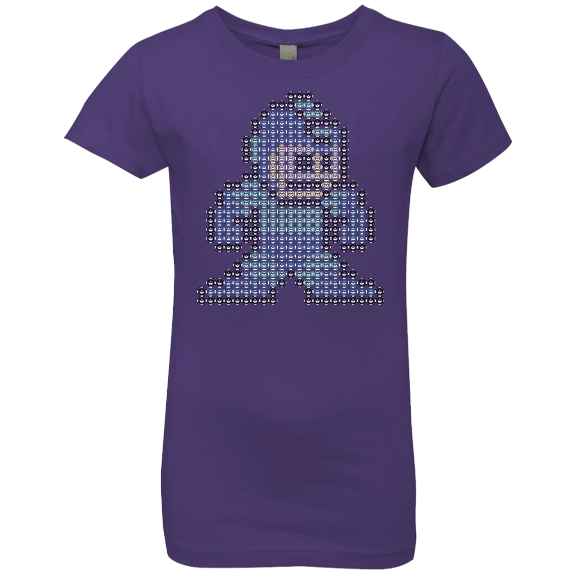 T-Shirts Purple Rush / YXS Mega Pixel Girls Premium T-Shirt