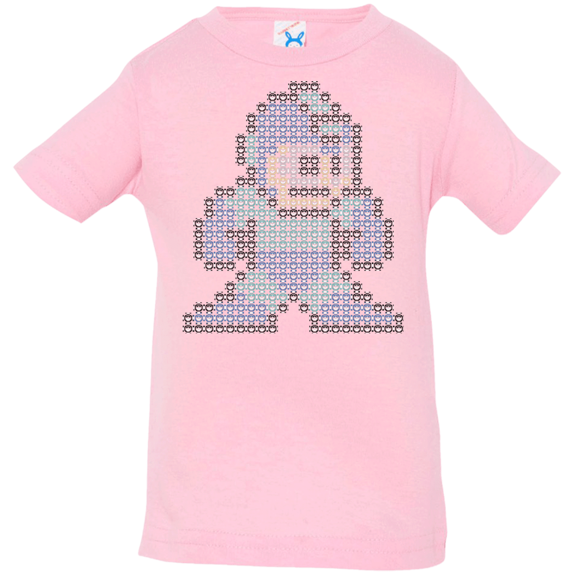 T-Shirts Pink / 6 Months Mega Pixel Infant Premium T-Shirt