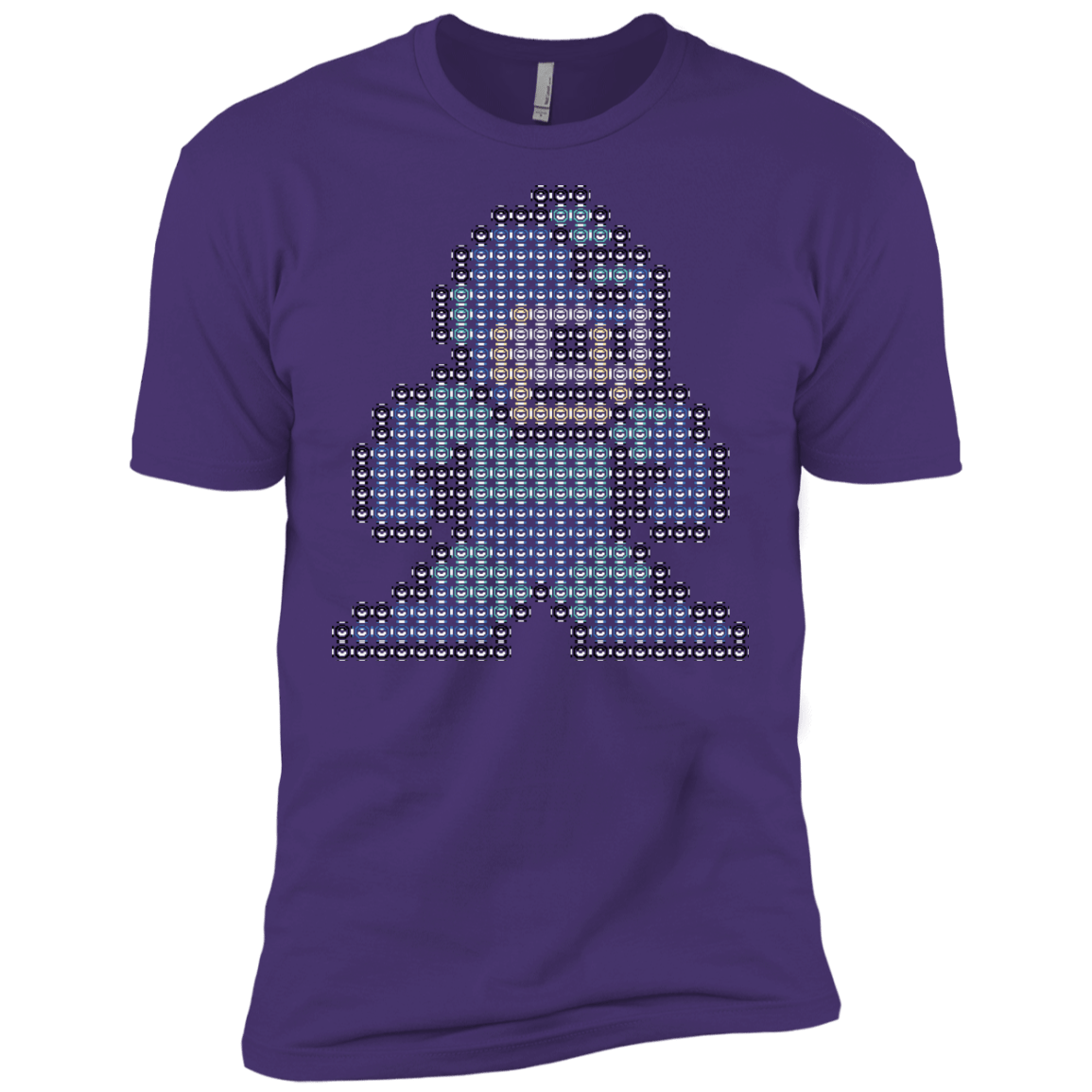 T-Shirts Purple Rush/ / X-Small Mega Pixel Men's Premium T-Shirt
