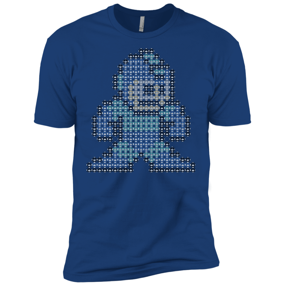 T-Shirts Royal / X-Small Mega Pixel Men's Premium T-Shirt