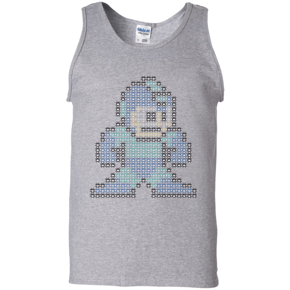 T-Shirts Sport Grey / S Mega Pixel Men's Tank Top