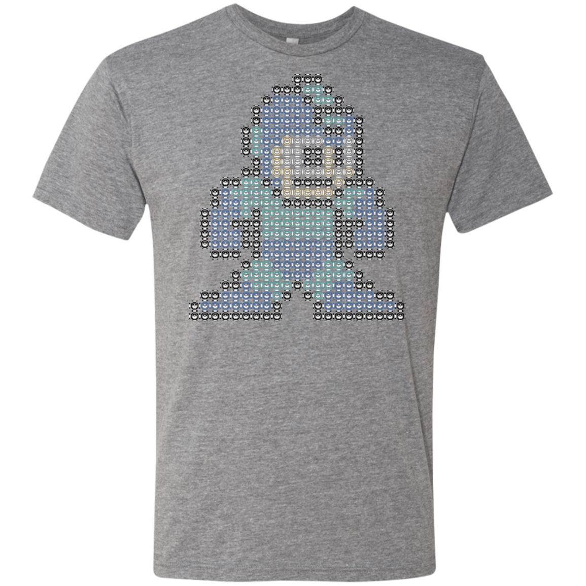 T-Shirts Premium Heather / S Mega Pixel Men's Triblend T-Shirt