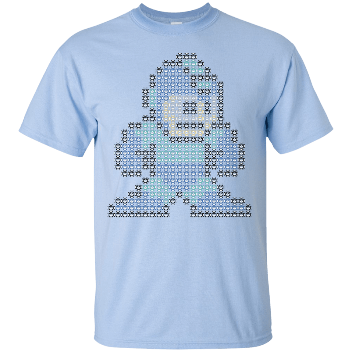 T-Shirts Light Blue / S Mega Pixel T-Shirt