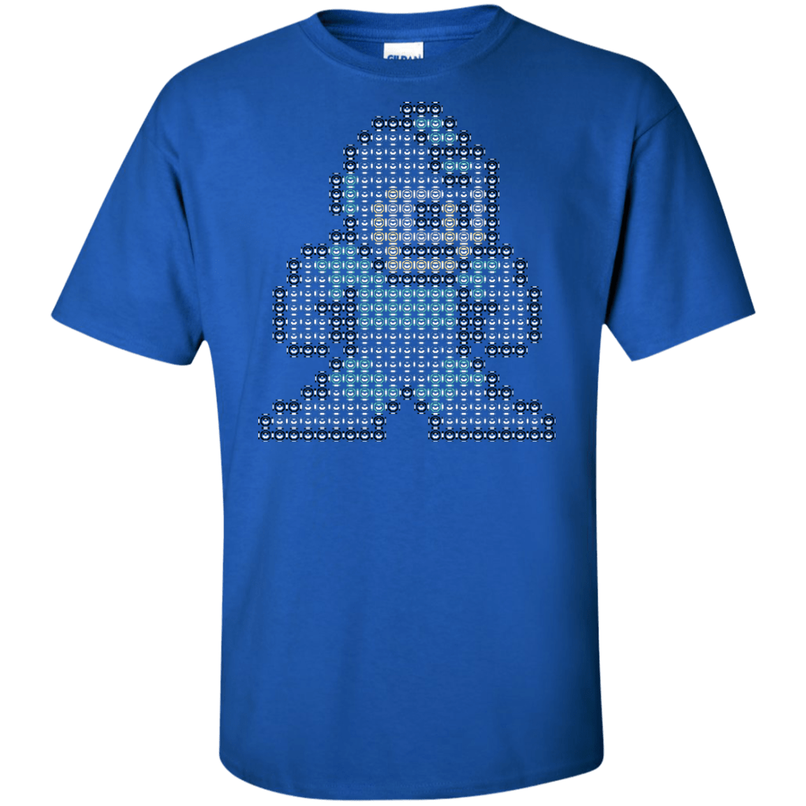 T-Shirts Royal / XLT Mega Pixel Tall T-Shirt