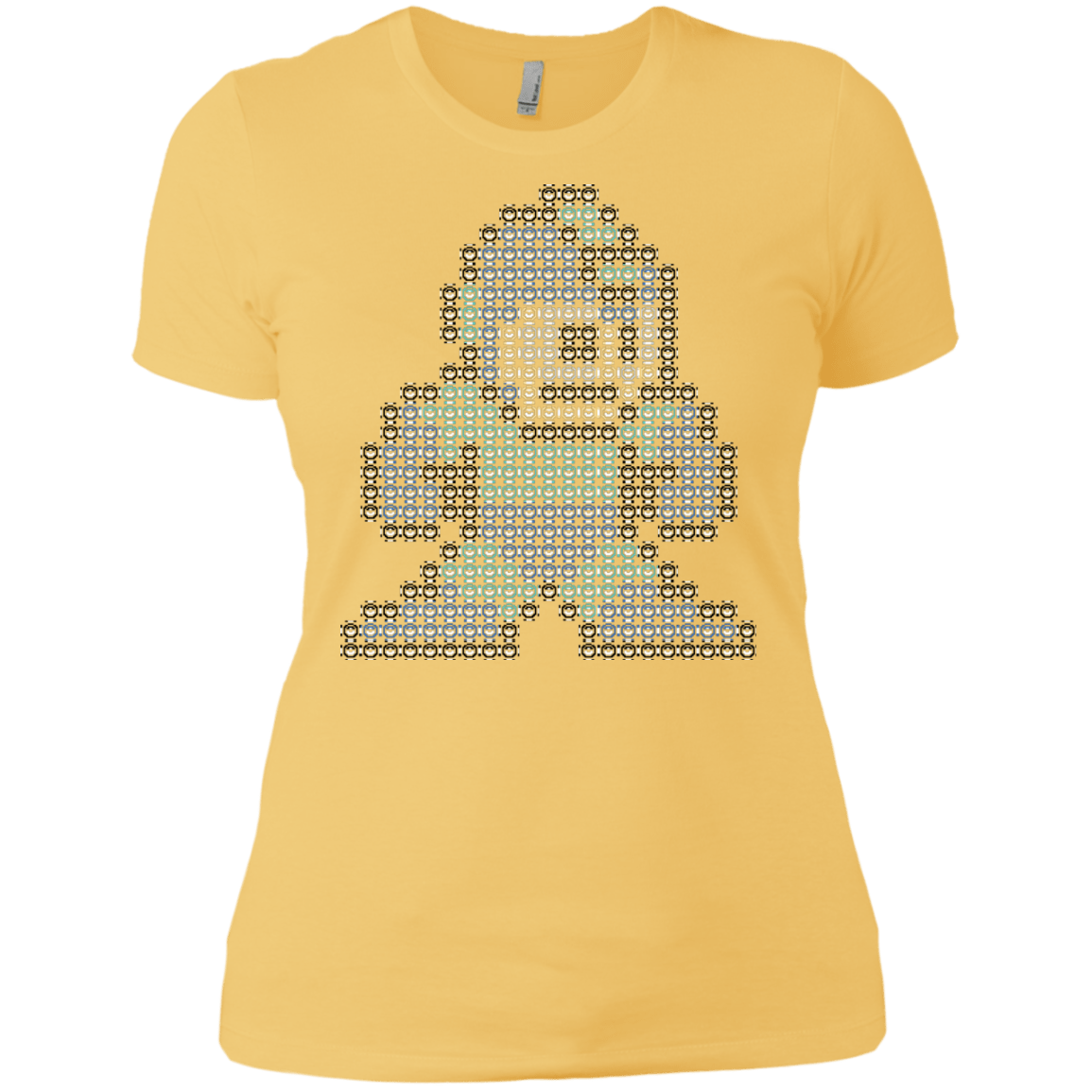 T-Shirts Banana Cream/ / X-Small Mega Pixel Women's Premium T-Shirt