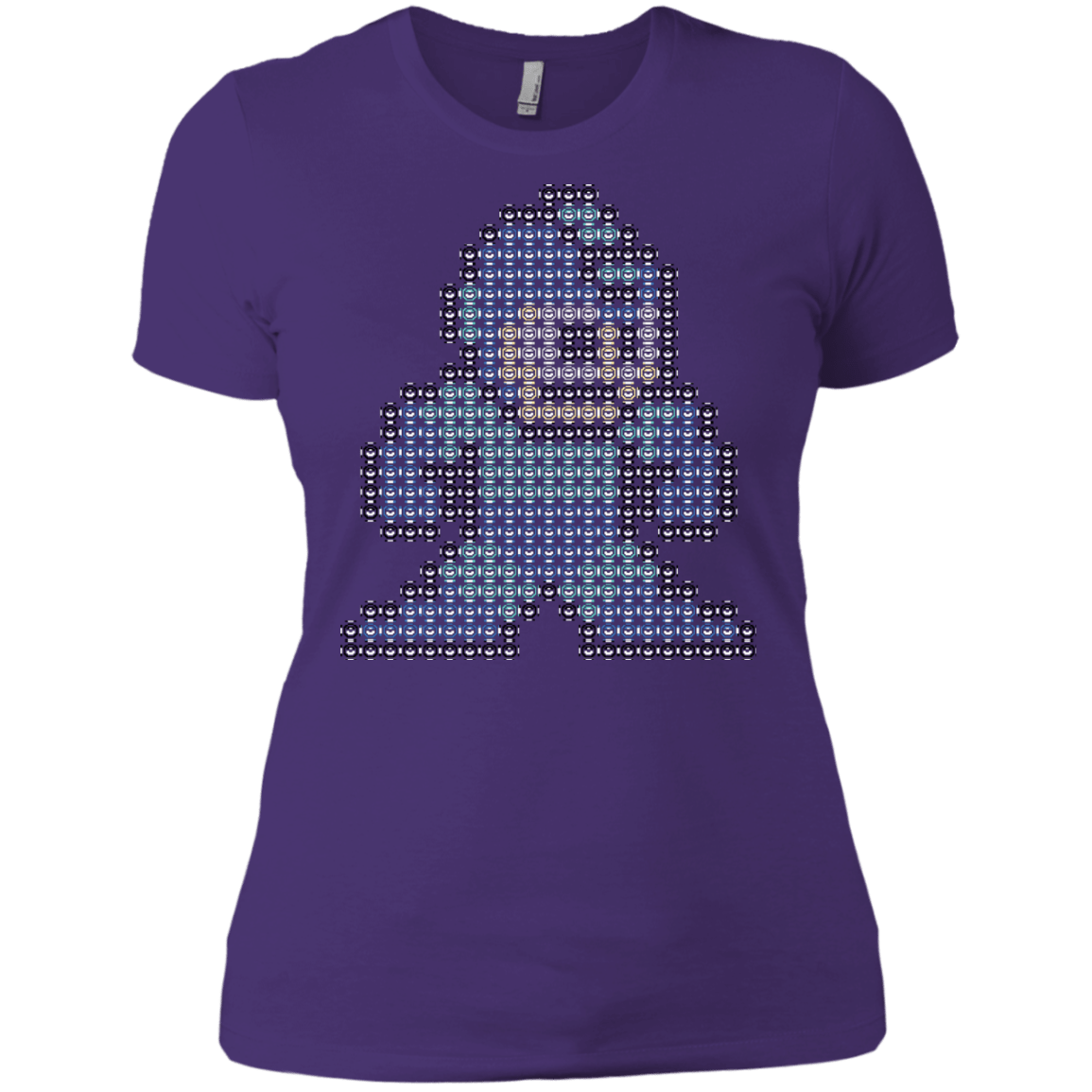 T-Shirts Purple Rush/ / X-Small Mega Pixel Women's Premium T-Shirt