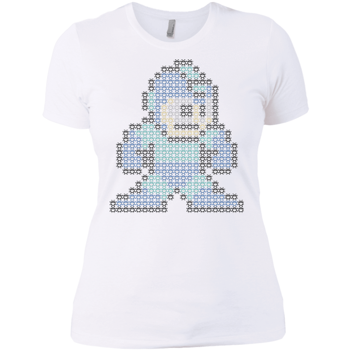 T-Shirts White / X-Small Mega Pixel Women's Premium T-Shirt