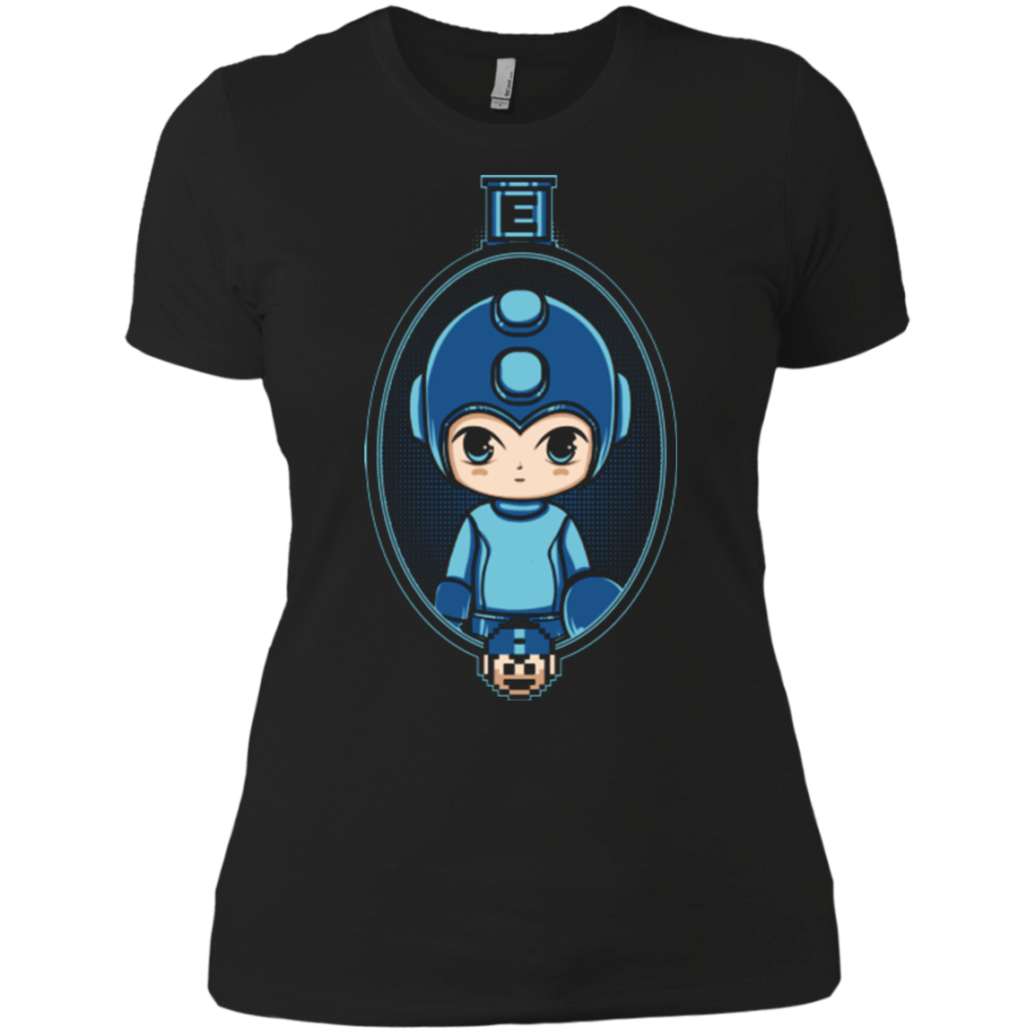 T-Shirts Black / X-Small Mega Portrait Women's Premium T-Shirt