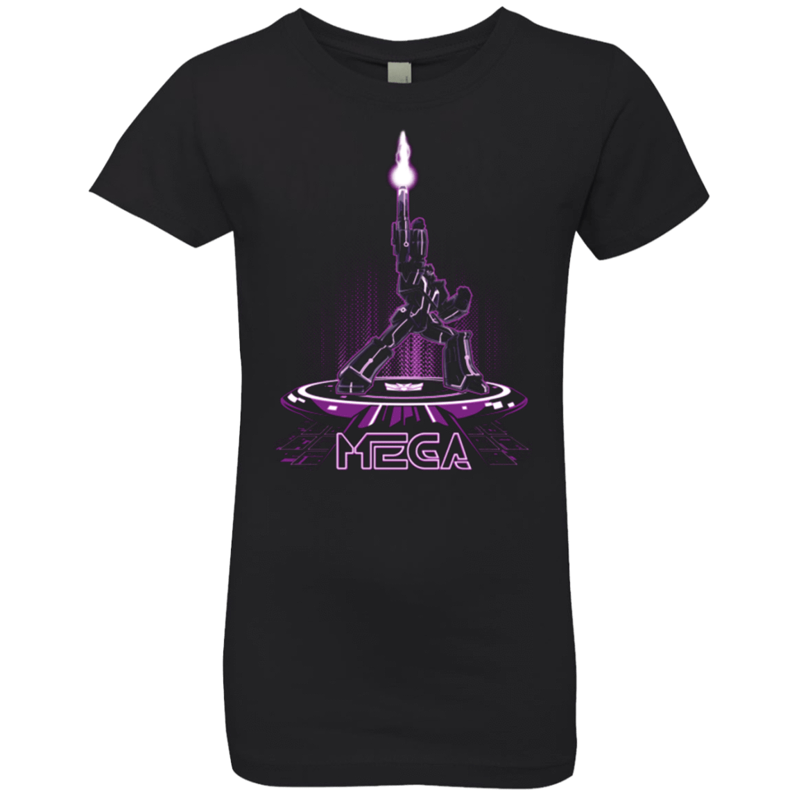 T-Shirts Black / YXS MEGA (Tron) Girls Premium T-Shirt