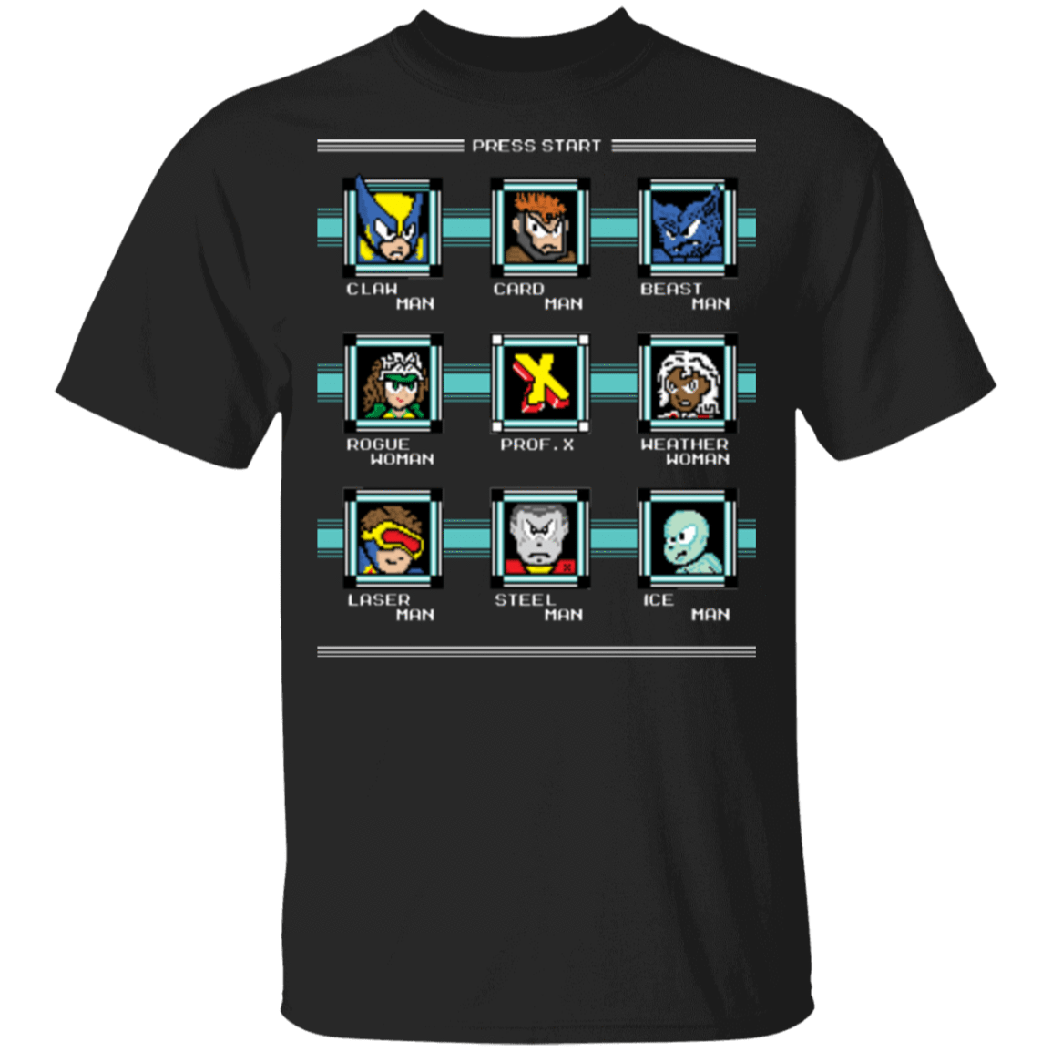 T-Shirts Black / YXS Mega X-Man Youth T-Shirt