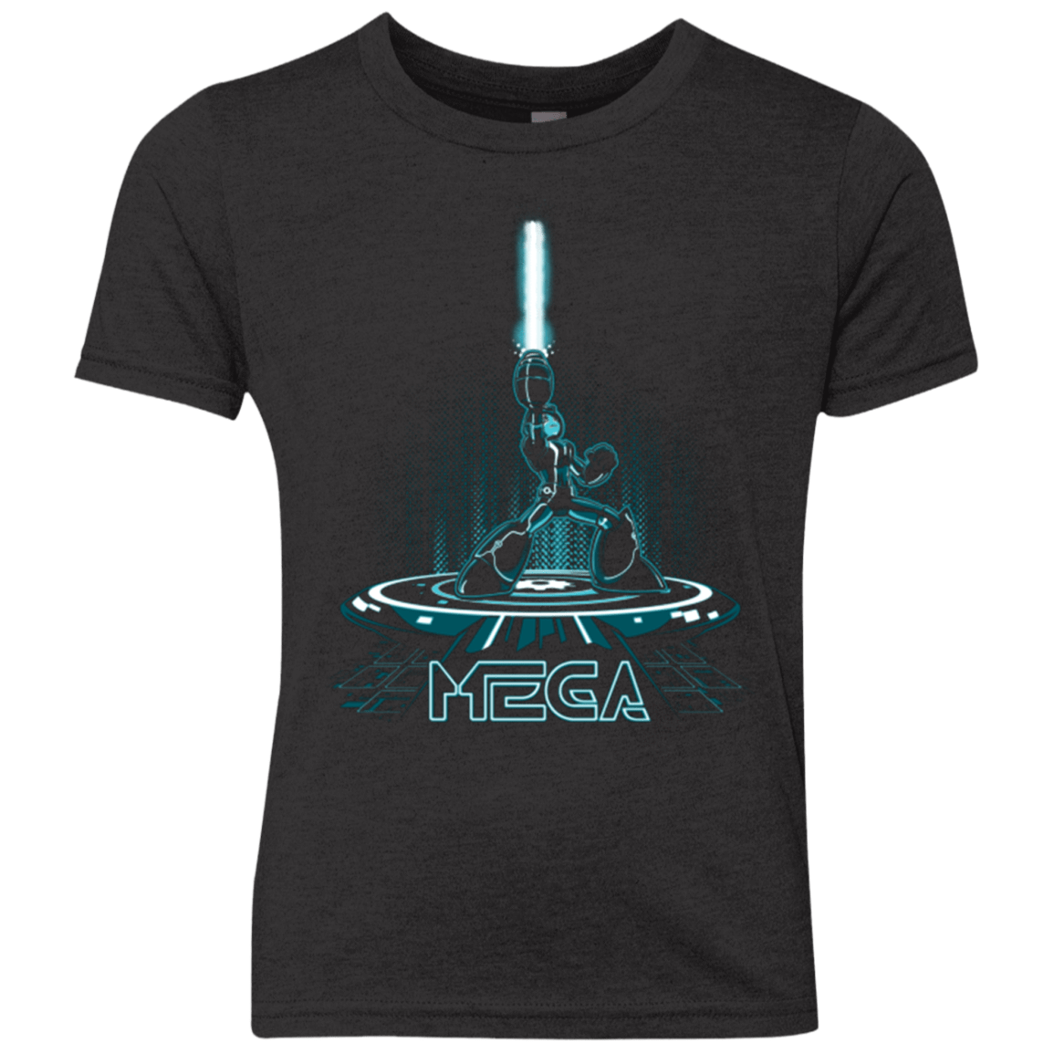 T-Shirts Vintage Black / YXS MEGA Youth Triblend T-Shirt