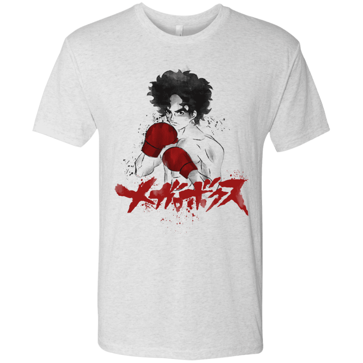 T-Shirts Heather White / S Megalo Men's Triblend T-Shirt