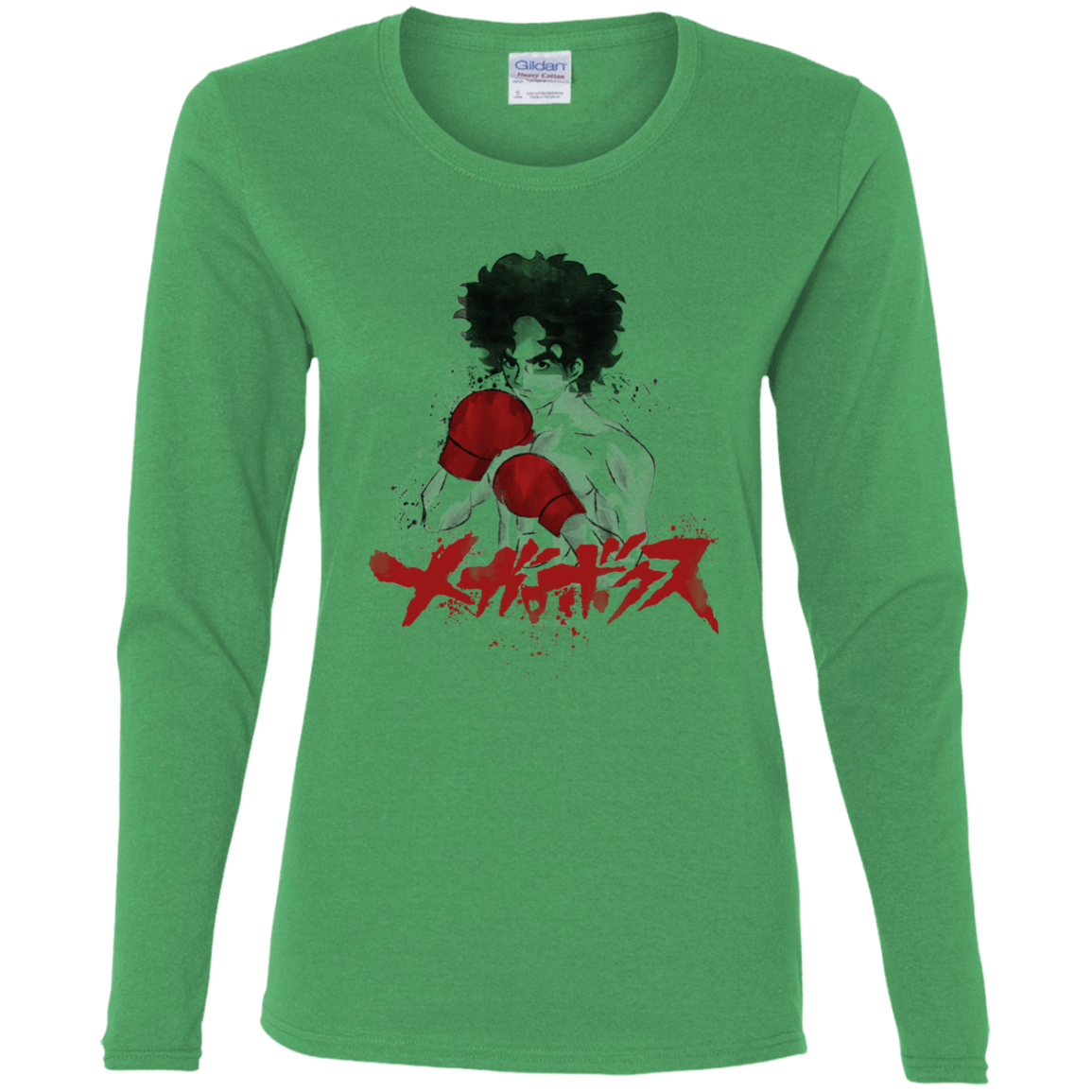 T-Shirts Irish Green / S Megalo Women's Long Sleeve T-Shirt