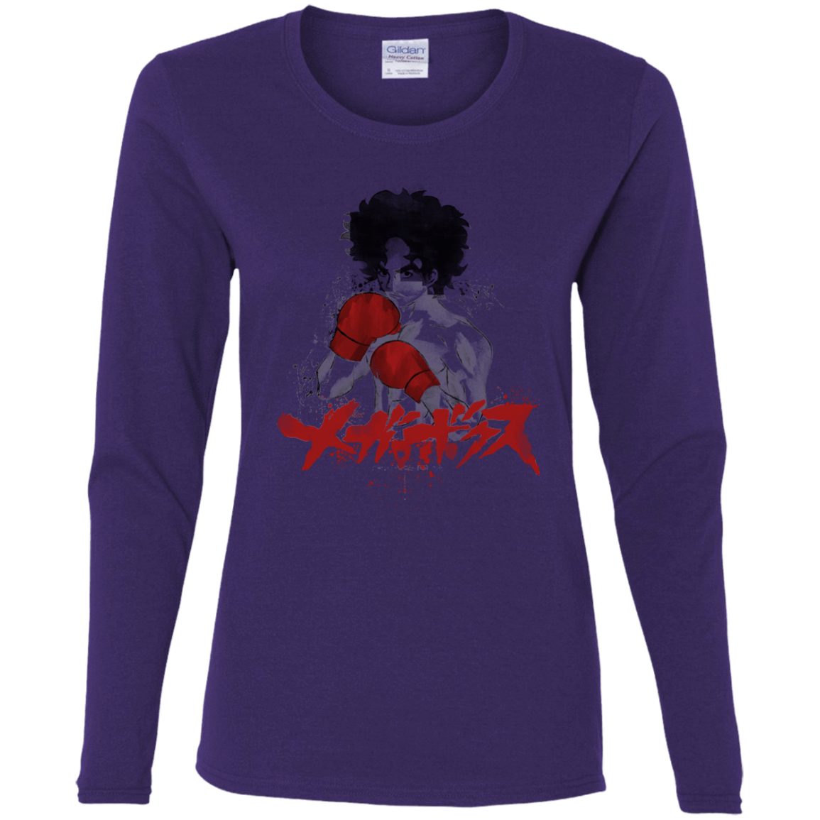 T-Shirts Purple / S Megalo Women's Long Sleeve T-Shirt
