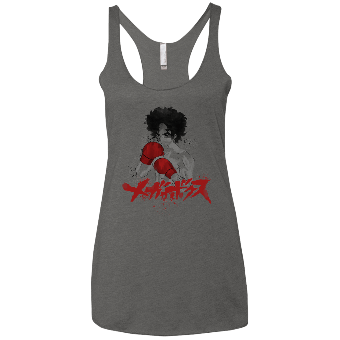 Megalo Women's Triblend Racerback Tank