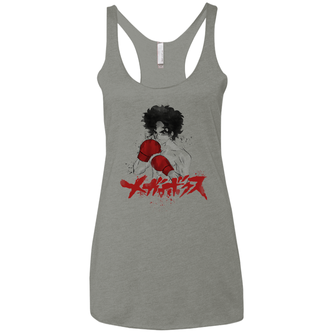 Megalo Women's Triblend Racerback Tank