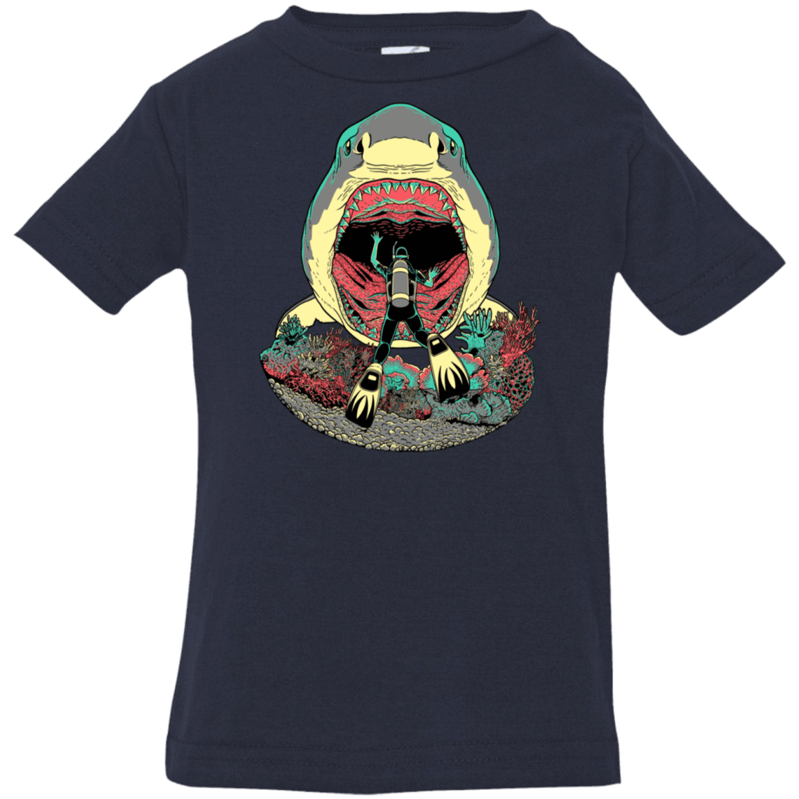 T-Shirts Navy / 6 Months Megalodoom Infant Premium T-Shirt