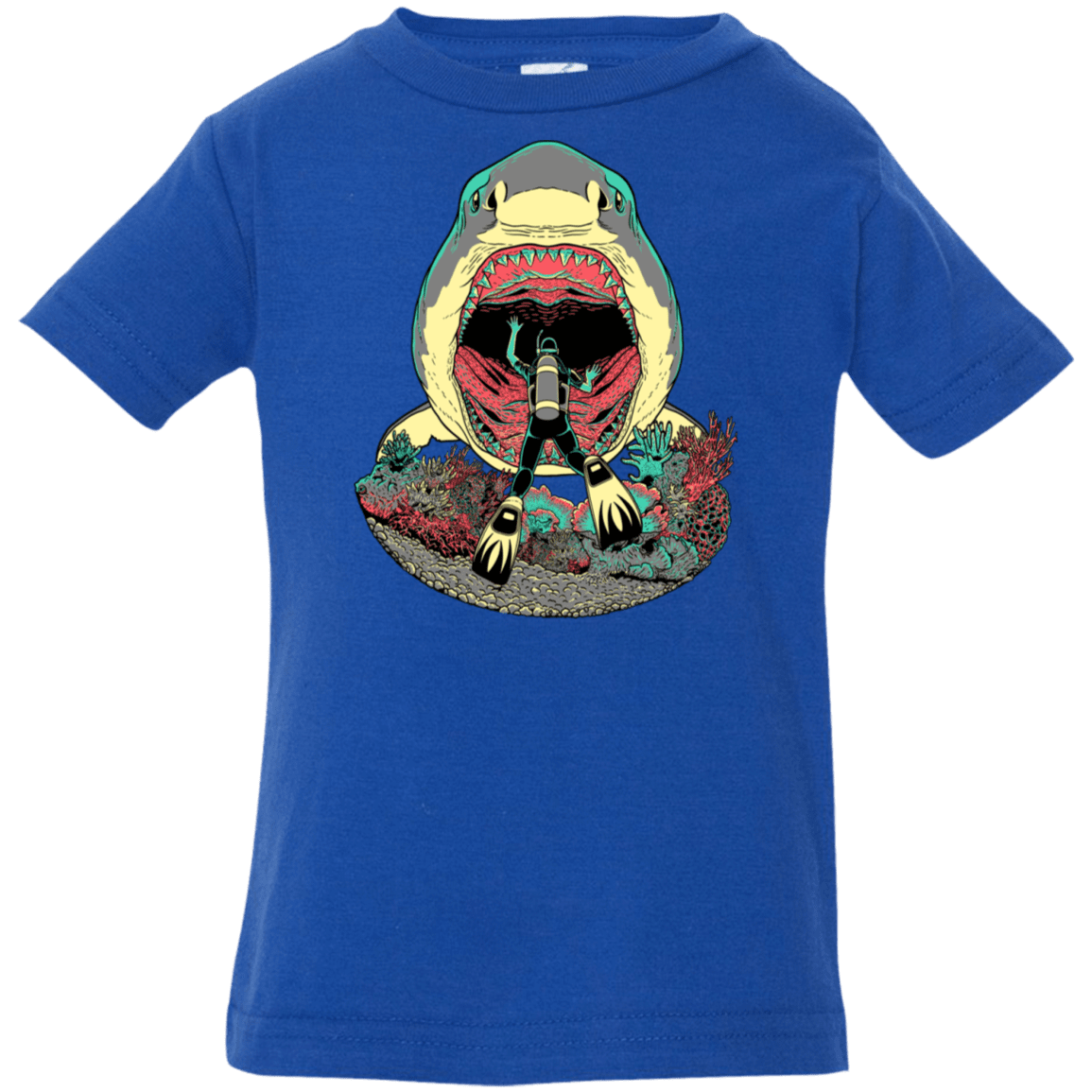 T-Shirts Royal / 6 Months Megalodoom Infant Premium T-Shirt