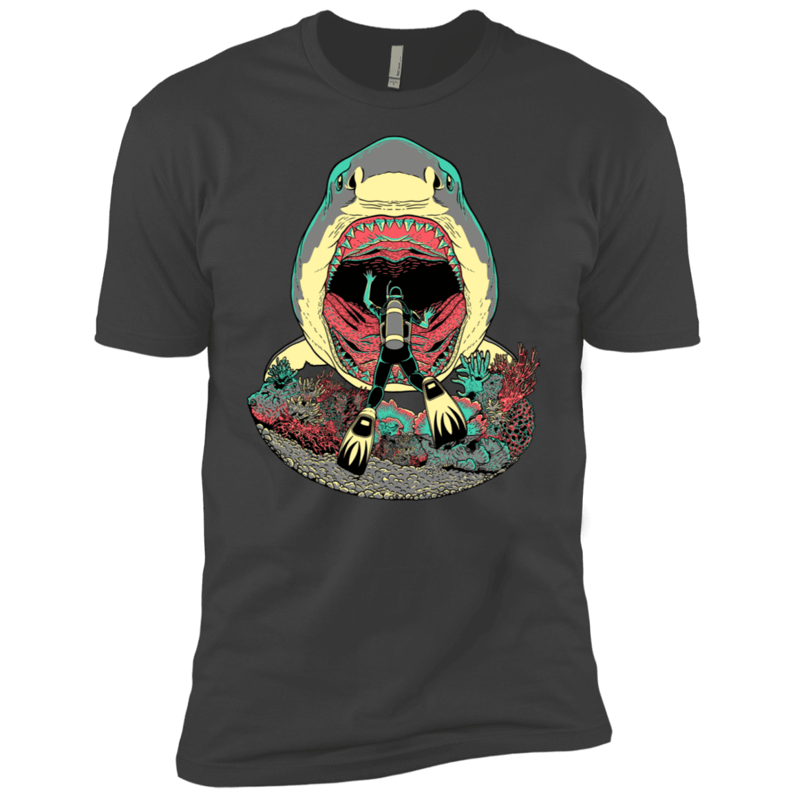 T-Shirts Heavy Metal / X-Small Megalodoom Men's Premium T-Shirt