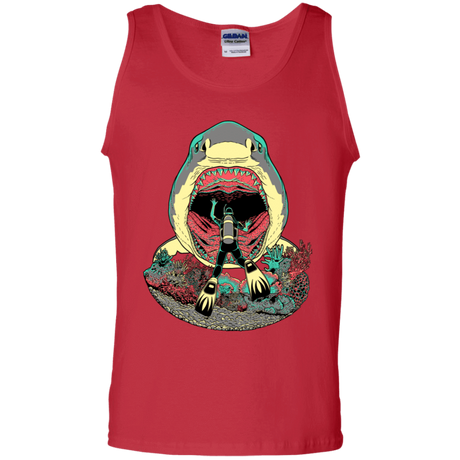 T-Shirts Red / S Megalodoom Men's Tank Top