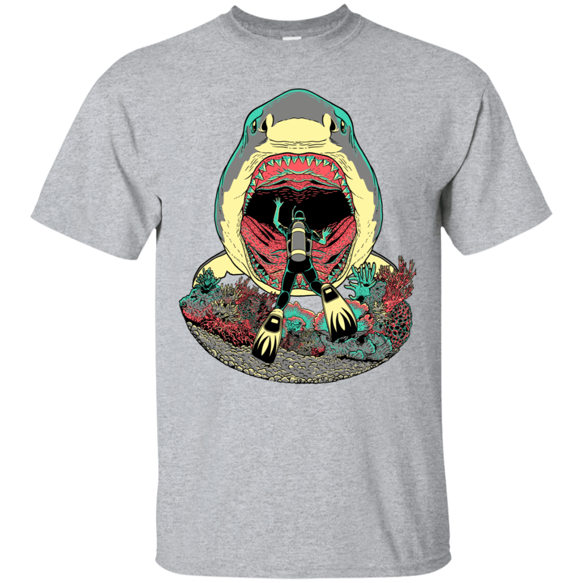 T-Shirts Sport Grey / S Megalodoom T-Shirt