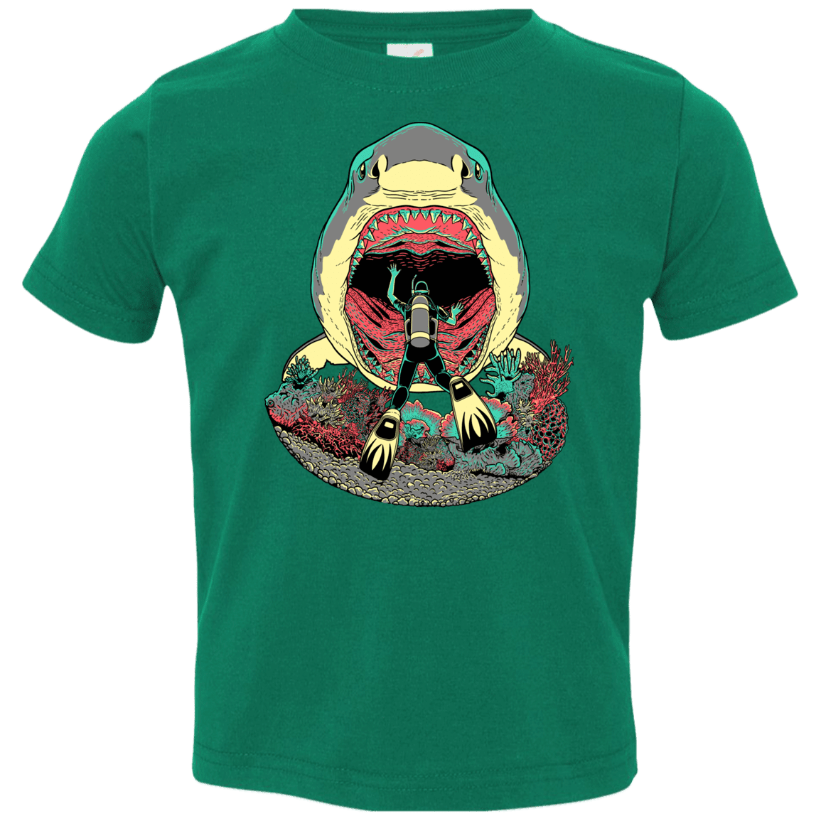 T-Shirts Kelly / 2T Megalodoom Toddler Premium T-Shirt