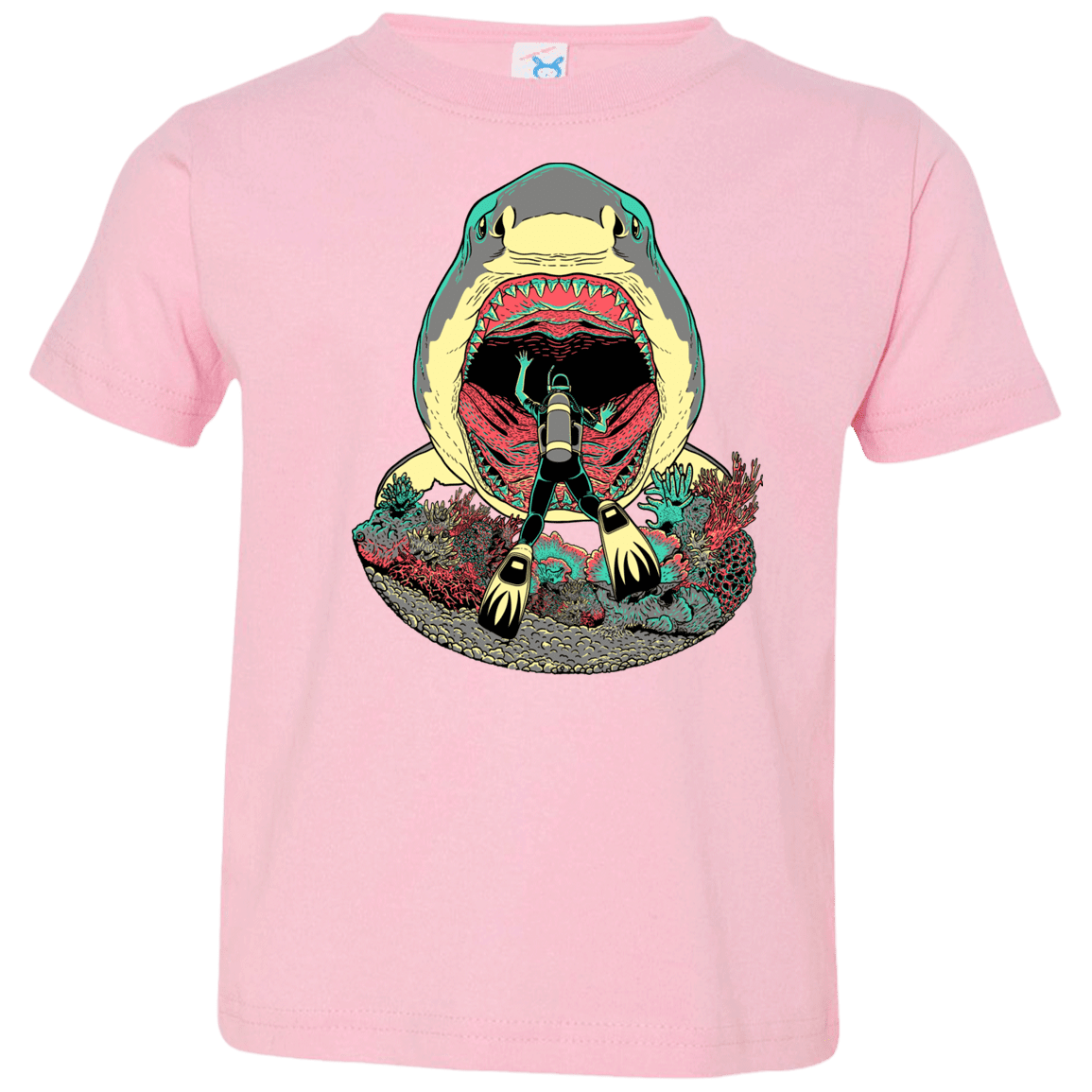 T-Shirts Pink / 2T Megalodoom Toddler Premium T-Shirt